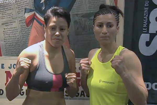 Esteche y El Hadrati en peso y listas para combatir