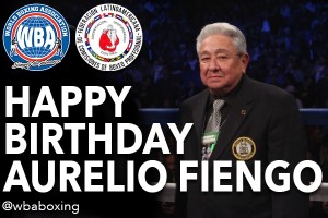 Feliz cumpleaños, Aurelio Fiengo