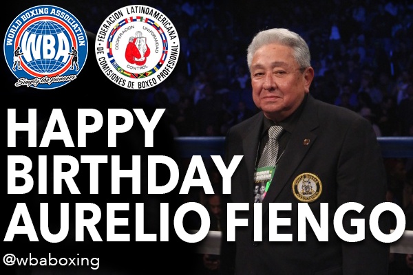 Happy Birthday, Aurelio Fiengo