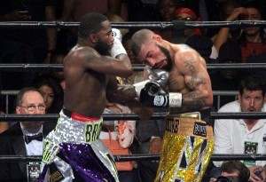 Broner StopsTheophane, Calls Out Mayweather
