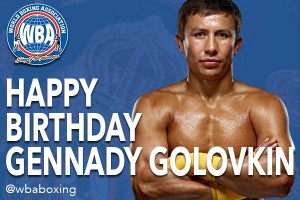 ¡Feliz cumpleaños, Gennady Golovkin!