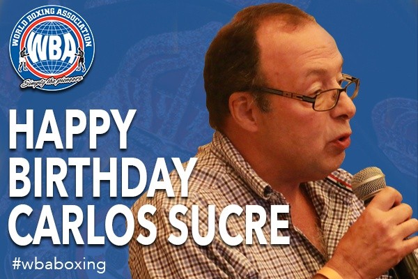 ¡Feliz cumpleaños a Carlos Sucre!