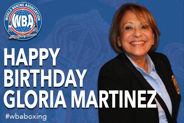 ¡Feliz cumpleaños Gloria Martínez!