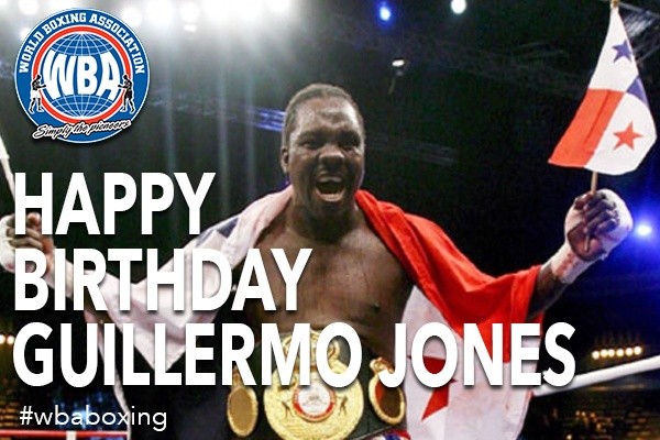 Feliz cumpleaños Guillermo Jones