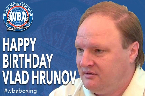 ¡Feliz cumpleaños Vlad Hrunov!