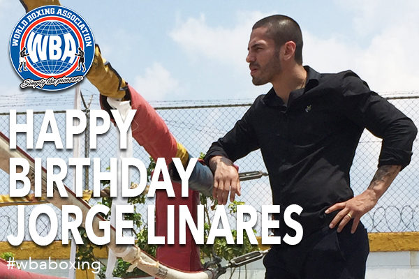 ¡Feliz cumpleaños Jorge Linares!