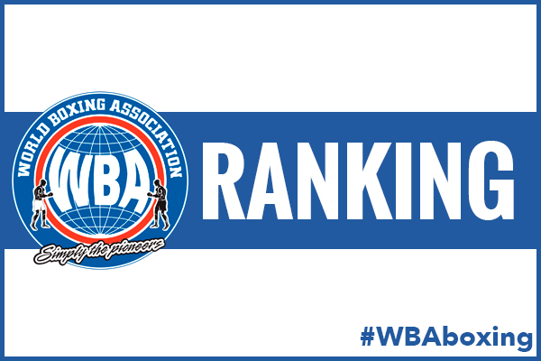 WBA Rankings for July