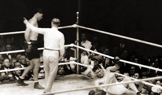 Image result for gene tunney long count fight