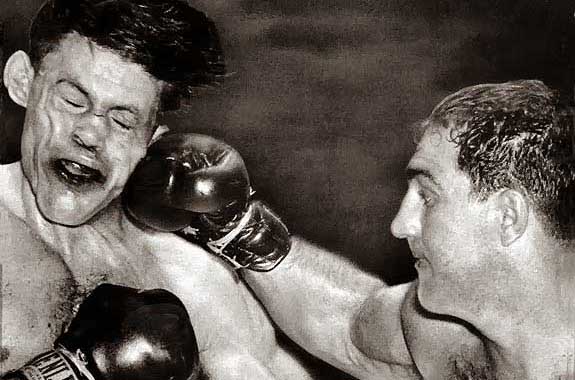 Boxing History: Marciano TKOs LaStarza