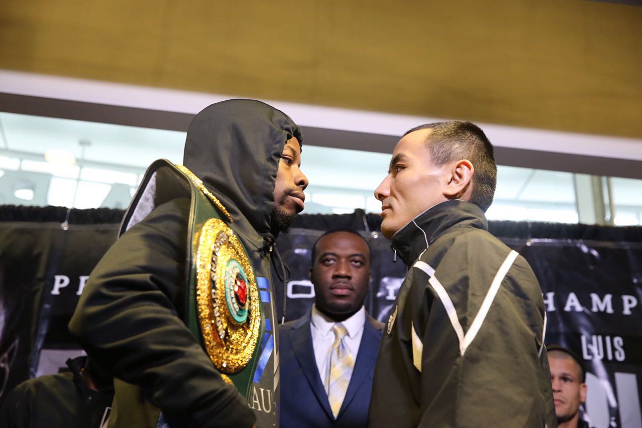 Warren y Zhakiyanov se vieron en rueda de prensa