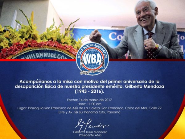 Marzo repleto de actividades en honor a Gilberto Mendoza