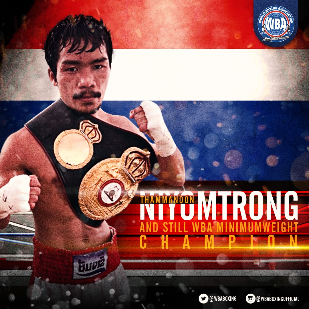 Niyomtrong retained his WBA title via KO