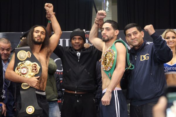 Thurman and Garcia are on weight and ready to go in the ring
