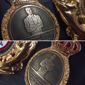Cinturón especial AMB para la Klitschko-Joshua