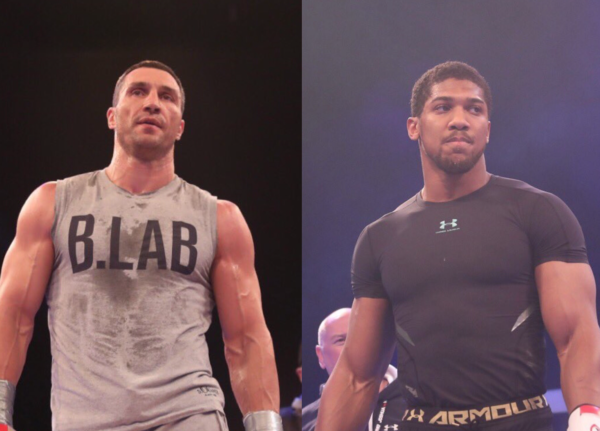 Joshua and Klitschko completed public workout at Wembley
