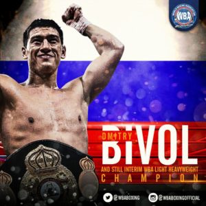 Bivol kept his WBA Light Heavyweight interim championship belt