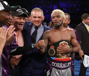 Corrales successfully defended his WBA title 