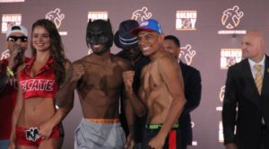 Corrales and Castellanos make weight in Inglewood