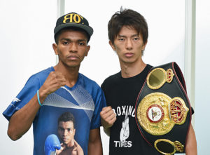 Taguchi and Barrera made weight for their fight in Tokyo