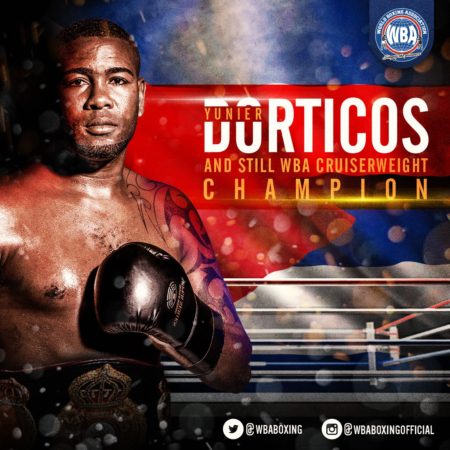Dorticos retains his WBA Cruiserweight Belt