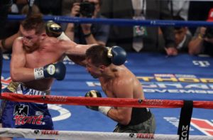 Great fight between Golovkin and Canelo