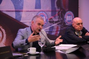 The WBA Board of Directors held the first part of its meeting