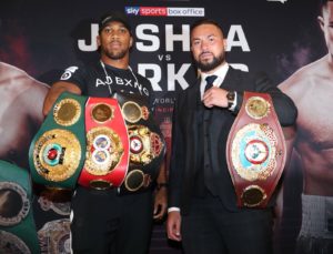 Joshua-Parker fight presented at press conference