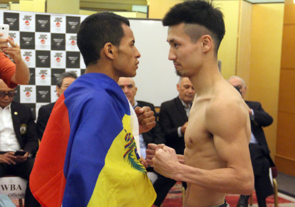 Konishi and Cañizales made weight