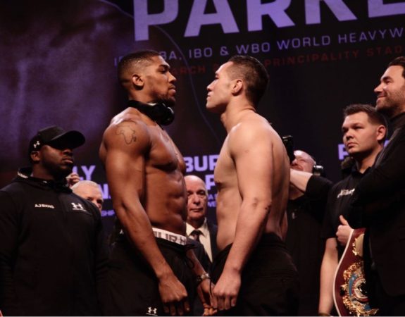 Joshua and Parker ready to shake Cardiff