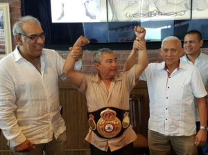 Gustavo “Guty” Espadas Receives WBA Belt