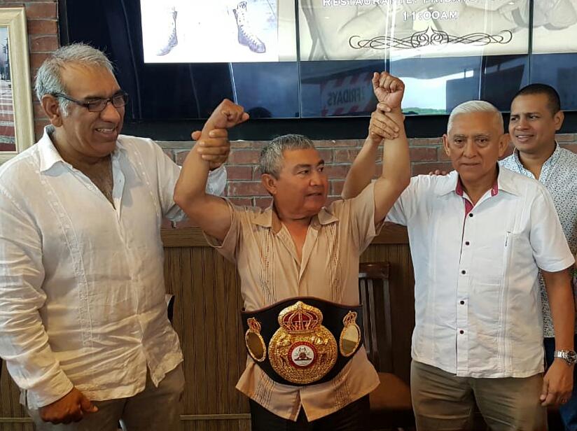 Gustavo “Guty” Espadas Receives WBA Belt