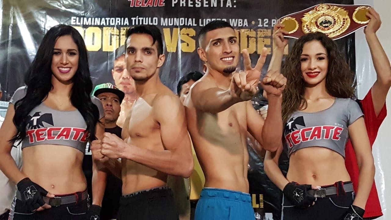 Zepeda and Diaz Make Weight For WBA-Intercontinental Title