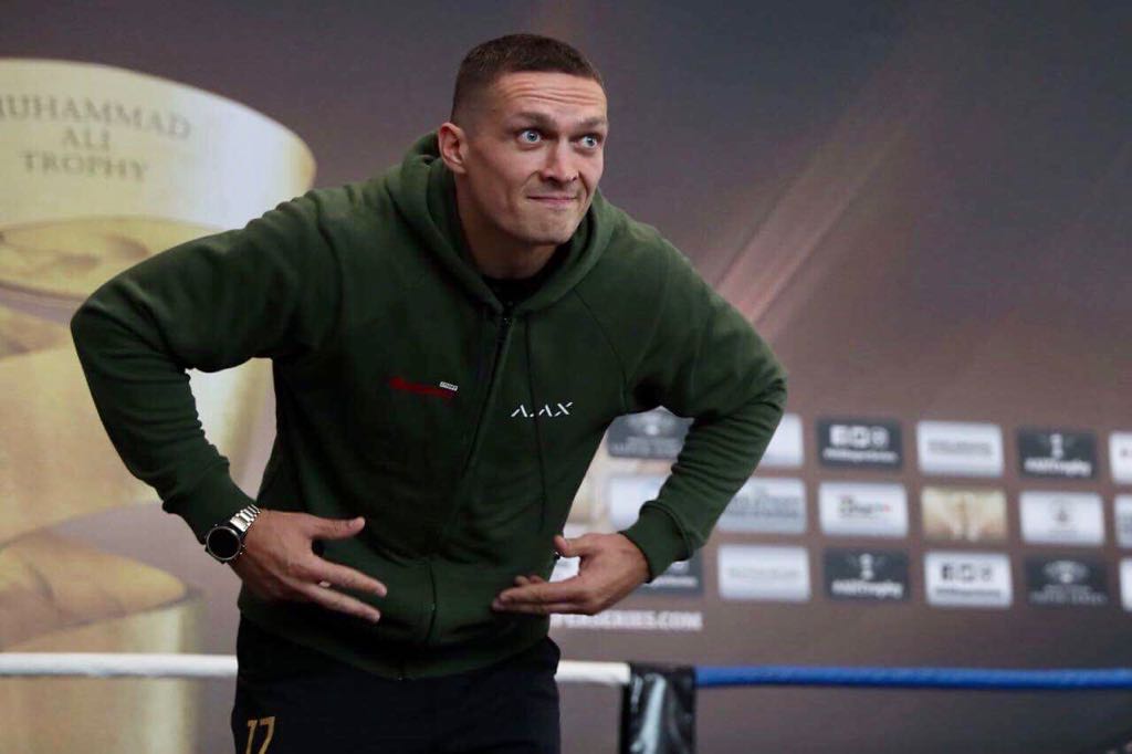 Usyk shows great physique in his preparation: could he step into the ring heavier this time? 
