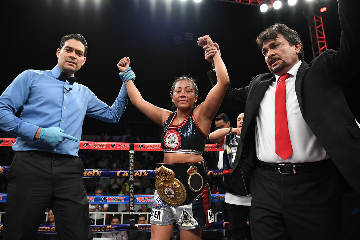 Anabel Ortiz wins 10th title defense in Chihuahua