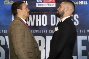 Usyk and Bellew are excited for their showdown