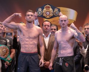 Groves and Smith make weight for super title fight