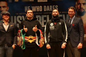 Usyk and Bellew promise epic battle