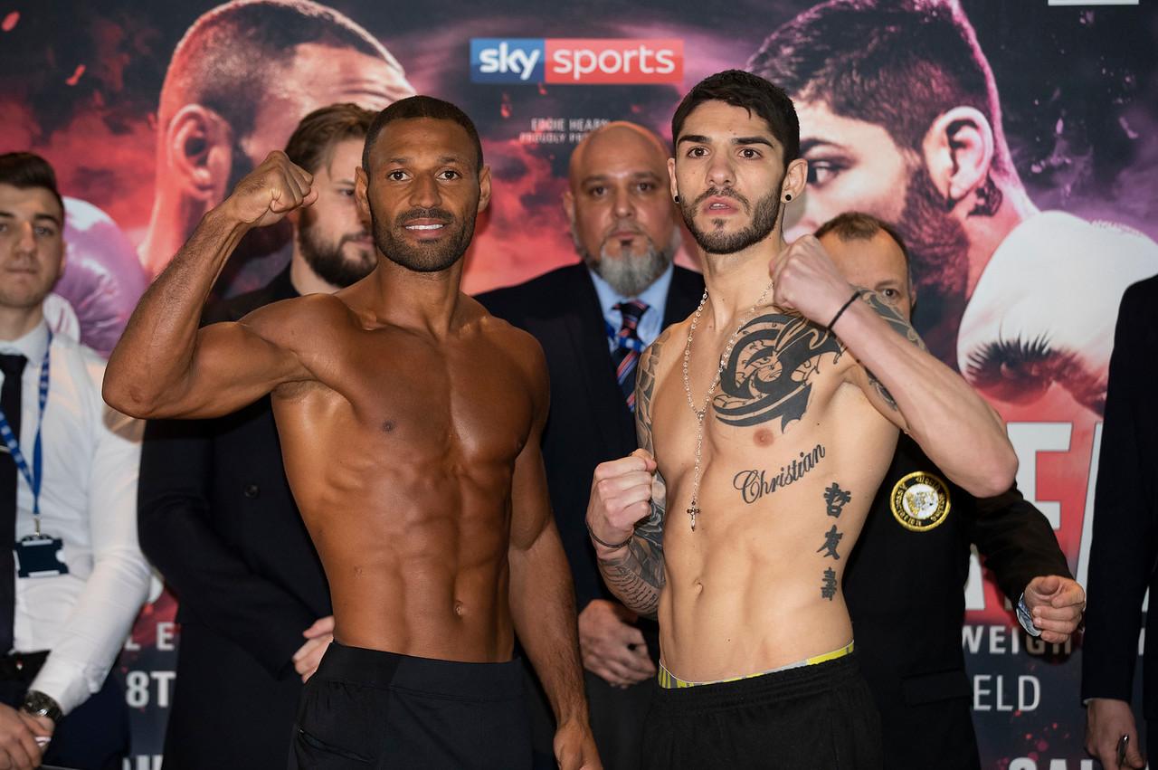 Brook and Zefara make weight for Sheffield fight
