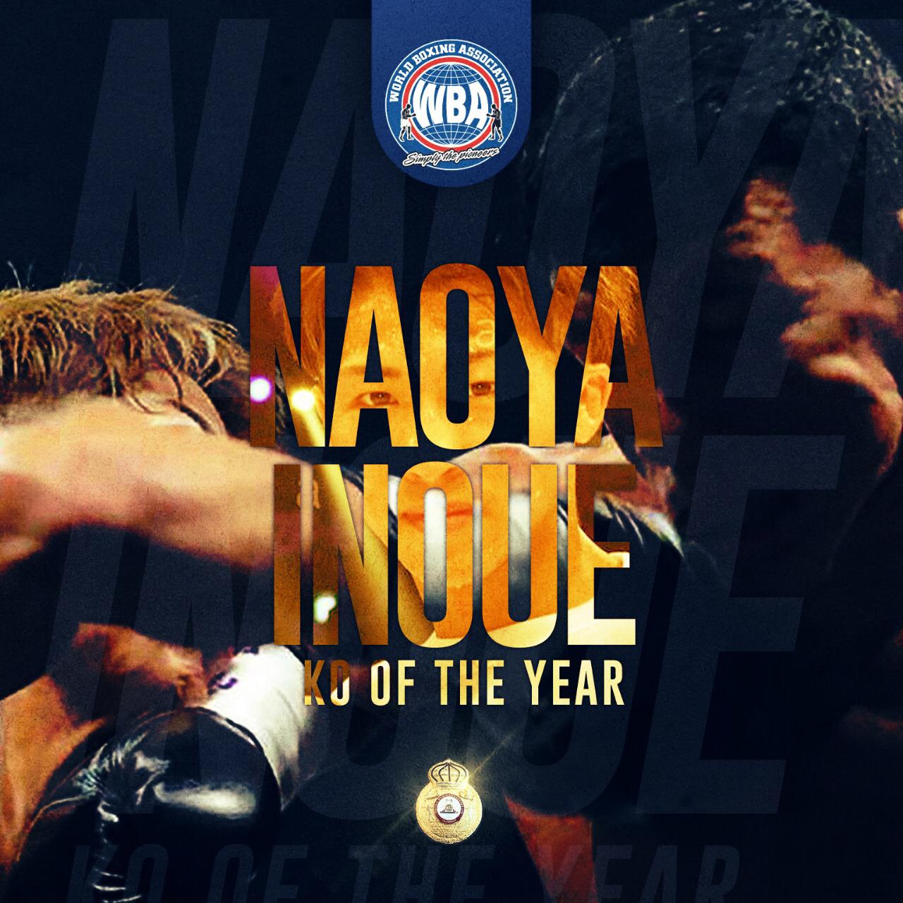 Naoya Inoue earns WBA knockout of the year honors