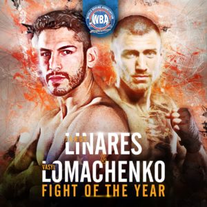 Lomachenko vs Linares wins WBA fight of the year