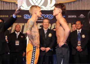 Budler and Kyoguchi make weight in Macao