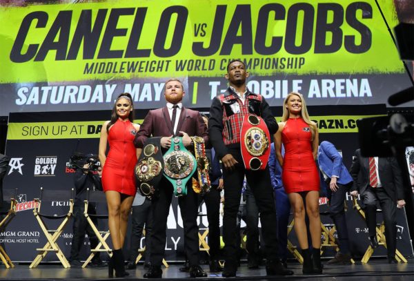 Canelo and Jacobs close out promotional tour in Los Angeles