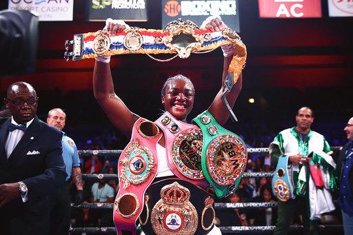 Claressa Shields is the WBA fighter of the month