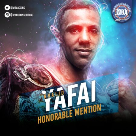 Khalid Yafai– WBA Honorable Mention June 2019