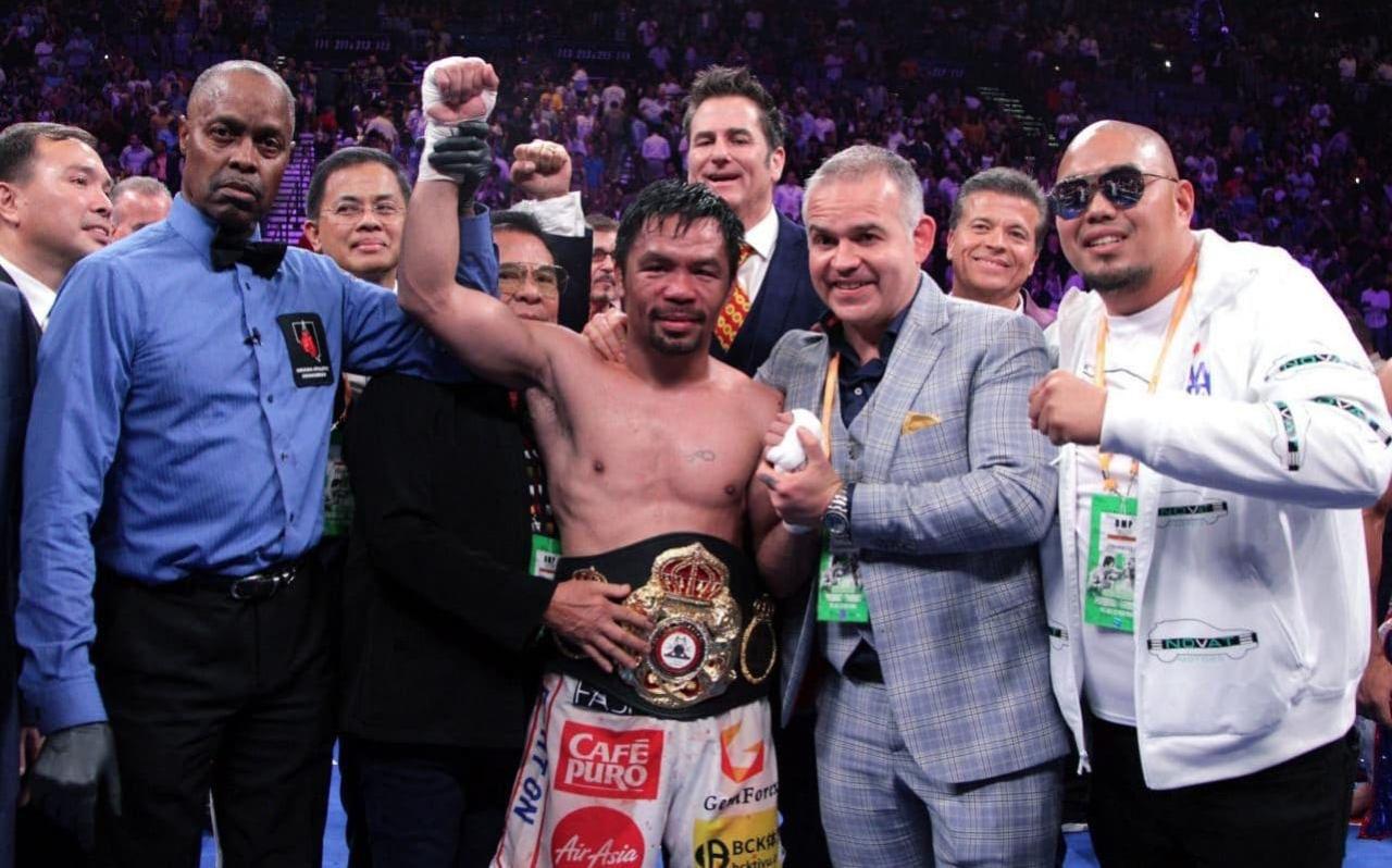 The legend of Pacquiao continues with a split decision over Thurman in Las Vegas