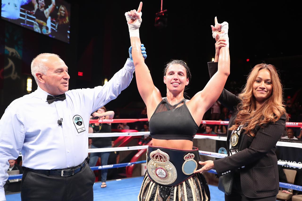 Alicia Napoleon is the WBA Female Fighter of the Month