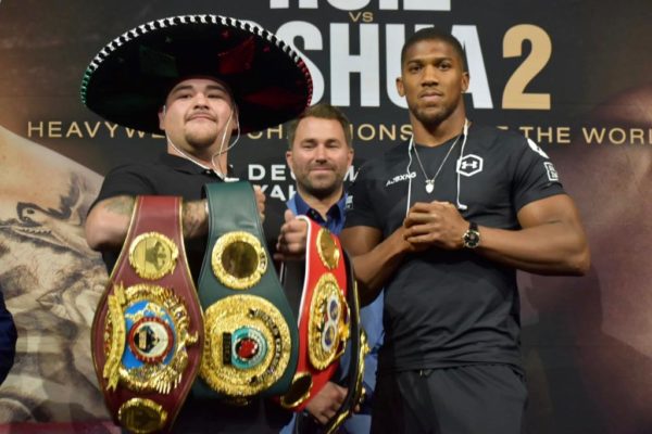 Andy Ruiz joined Team Canelo