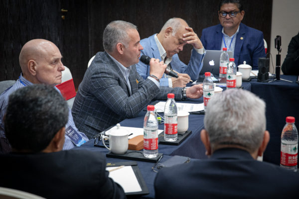 Mendoza held meeting with WBA Directorate members