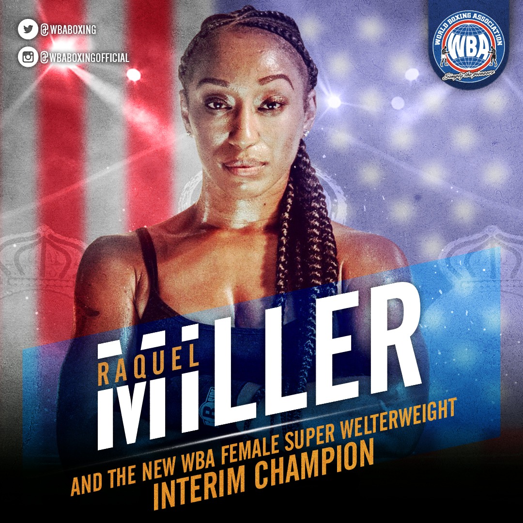 Raquel Miller wins the Interim WBA 154lb Title in Quebec