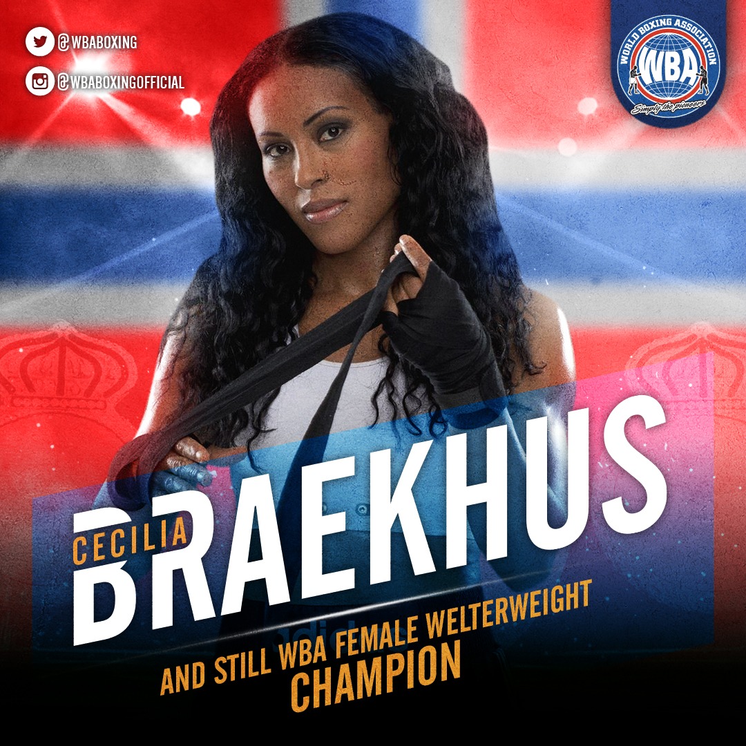 Cecilia Braekhus retains title with emphatic win over Bustos